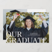 クラシックタイポグラフィ2写真研究発表 招待状 (正面/裏面)