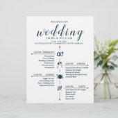 クラシックタイムライン結婚式 プログラム (スタンド正面)