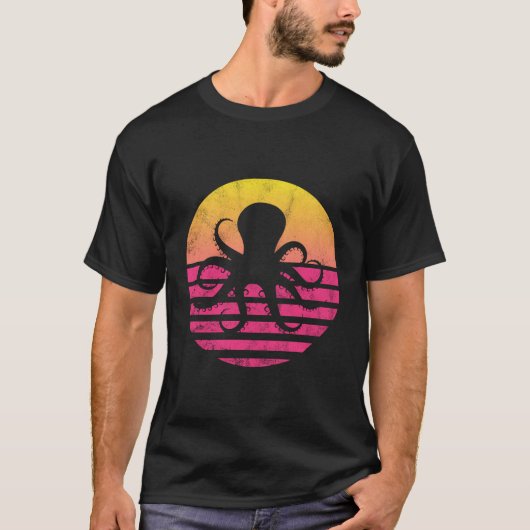 クラシックタコ贈り物 Tシャツ (正面)