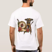 クラシックタトゥーランドサーベイヤー Tシャツ (裏面)