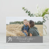 クラシックタンデリオンバッファロープレイドウォームウィッシュカード (スタンド正面)