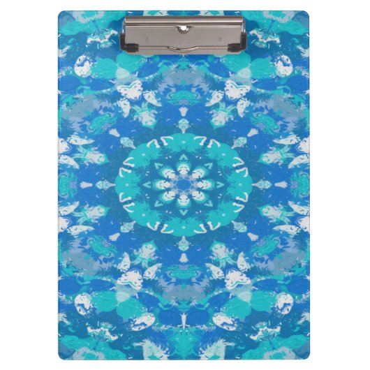 クラシックターコイズブルー クリップボード (正面)