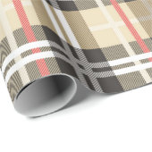 クラシックタータンチェックパターン ラッピングペーパー (ロールコーナー)