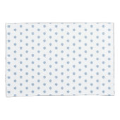 クラシックダスクブルーフローラ 枕カバー (正面右)