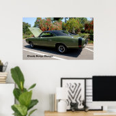 クラシックダッジチャージャ ポスター (ホームオフィス)