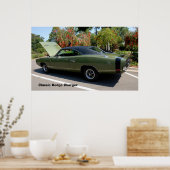 クラシックダッジチャージャ ポスター (キッチン)