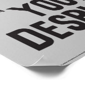 クラシックダフィーダック™「あなたは卑劣」 ポスター (角)