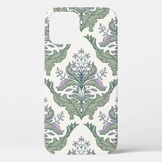 クラシックダマスクシームレスパターン Case-Mate iPhoneケース (裏面)