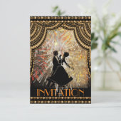 クラシックダンスパーティー招待状 招待状 (スタンド正面)