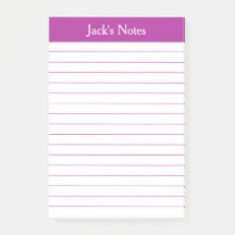 クラシックダークピンクの横付きパーソナライズされた