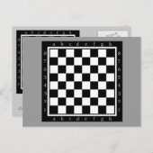 クラシックチェステーブル ポストカード (正面/裏面)