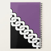 クラシックチェー日本のン柄とミツドモエクレスト プランナー手帳 (裏面)