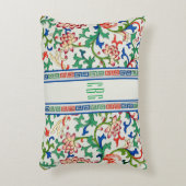 クラシックチノイスリーシックなアクセント枕モノグラムの アクセントクッション (正面(垂直))