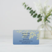 クラシックツリー自然ホリスティックヒーラー 名刺 (スタンド正面)