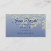 クラシックツリー自然事業カスタム業 名刺 (正面)