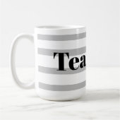 クラシックティーマググレーバスケ コーヒーマグカップ (左)