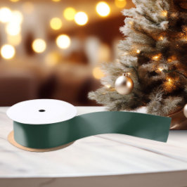 クラシックティール（緑がかった色）の色 – 緑 – 無地のサテンリボン サテンリボン