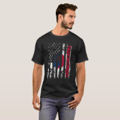クラシックテコンドー空手武道トレーニングコリア Tシャツ (正面フル)