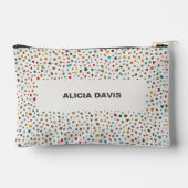 クラシックテラ数々のッツォ色の点 アクセサリーポーチ (裏面)