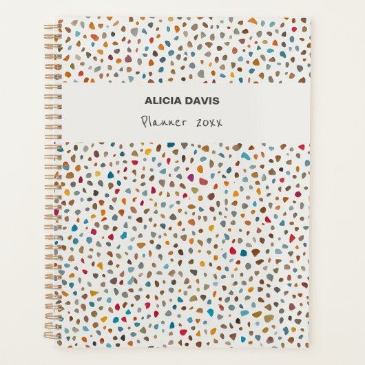 クラシックテラ数々のッツォ色 | お名前は不明 プランナー手帳 (正面)