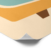 クラシックテレビグラフィック ポスター (角)