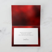 クラシックテーラードラブ&ジョイタイポグラフィ5 – 写真 シーズンカード (内部)