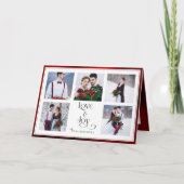 クラシックテーラードラブ&ジョイタイポグラフィ5 – 写真 シーズンカード (正面)