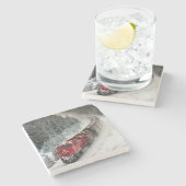 クラシックディーゼルエンジン ストーンコースター (横)