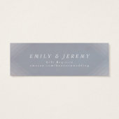 クラシックデコ金ゴールドヴィンテージグレー書結婚道 (裏面)