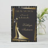 クラシックデコ ブライダルシャワー 招待状 (スタンド正面)