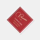 クラシックデザインクラス懇親会 スタンダードカクテルナプキン (角)