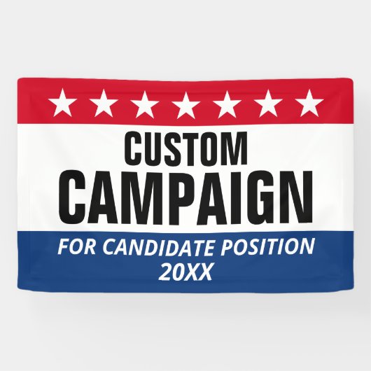 クラシックデザインスター名前をカスタムする位置 横断幕 (横)