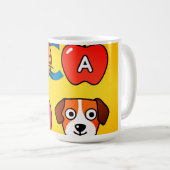 クラシックデザインマグカップ コーヒーマグカップ (正面右)