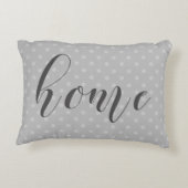 クラシックデザイン"ホーム" アクセントクッション (裏面)