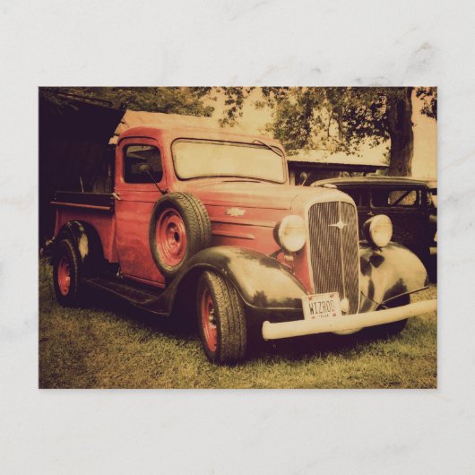 クラシックトラック ポストカード (正面)