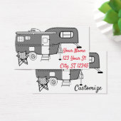 クラシックトラベルトレーラーキャラバンサンダー_コーブ (デスク)