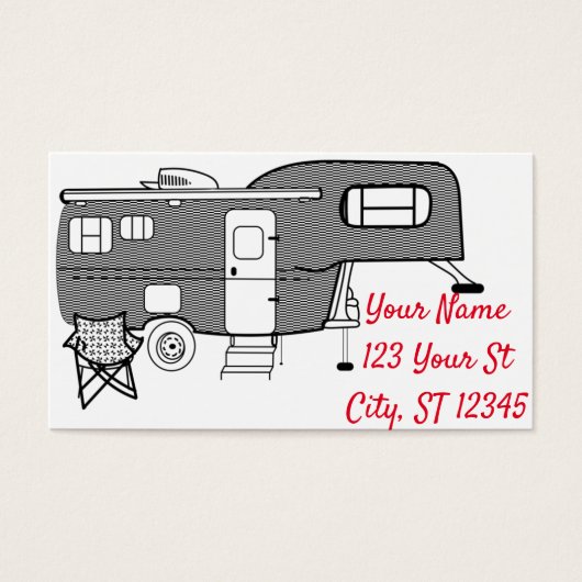 クラシックトラベルトレーラーキャラバンサンダー_コーブ (正面)