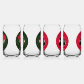 クラシックトランプトランプのポーカールーム缶 ガラス缶 (左)