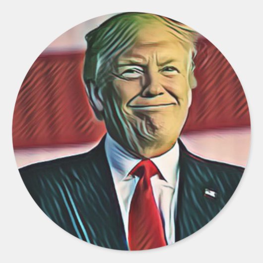 クラシックトランプ ラウンドシール (正面)