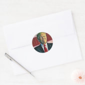 クラシックトランプ ラウンドシール (封筒)