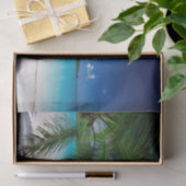 クラシックトロピカルアイランドビーチ楽園 薄葉紙 (ギフト)