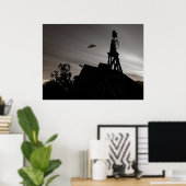 クラシックドメ皿ポスター ポスター (ホームオフィス)