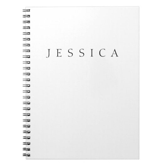 クラシックネーム（または単語） ノートブック (正面)