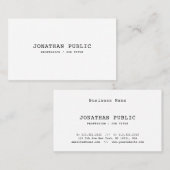 クラシックノスタルジックルックールデザインプお洒落ラン 名刺 (正面/裏面)