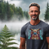 クラシックノーブル素晴らしフクロウ公式ソルトギア Tシャツ