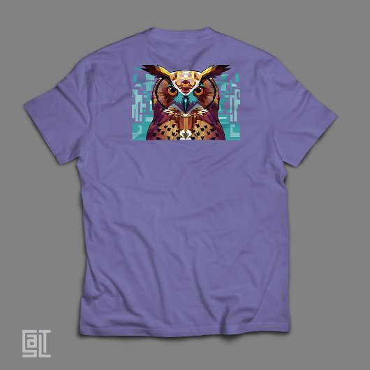 クラシックノーブル素晴らしフクロウ公式ソルトギア Tシャツ