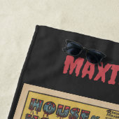 クラシックハウスオブホラーズ漫画ブックモンスターズ ビーチタオル (インサイチュ)