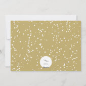 クラシックハレルヤ宗教的クリスマスフォトカード シーズンカード (裏面)