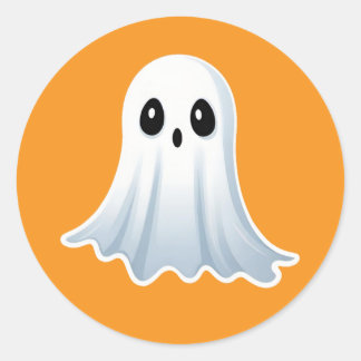 クラシックハロウィンのおばけ #2 ステッカー