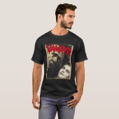 クラシックハロウィンモンスターポスターホラー映画 Tシャツ (正面フル)